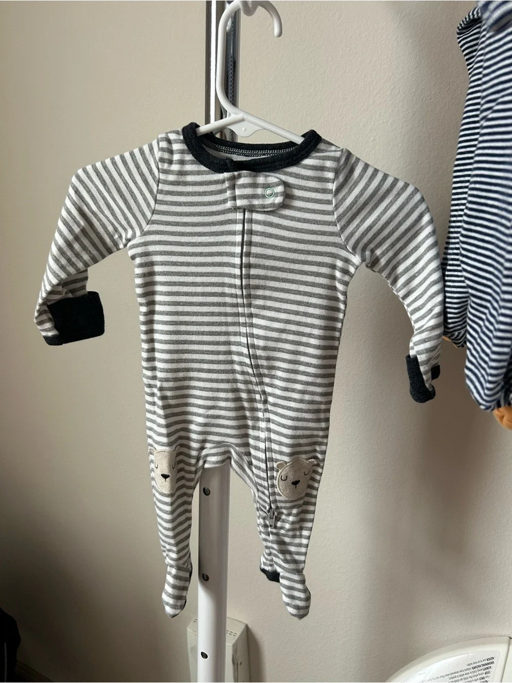 13 Newborn Baby Neutral Knit Footed Onesies Sleeper Pack